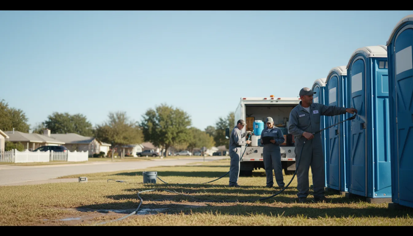 Long-Term Portable Toilet Rental in Fisher, AR near me